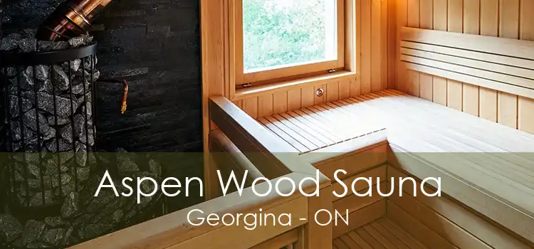 Aspen Wood Sauna Georgina - ON