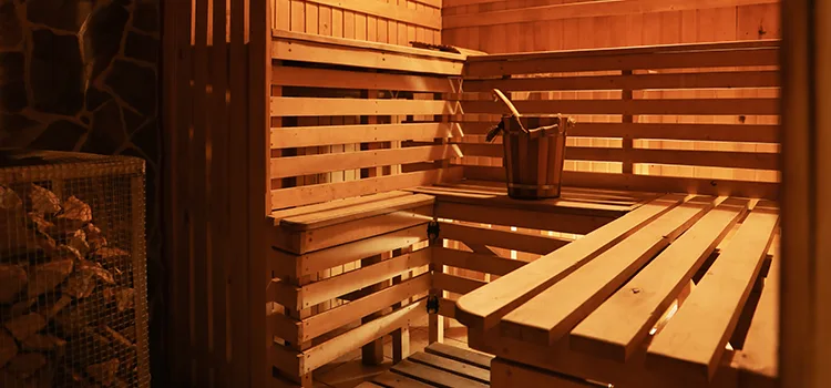 Cedar Wood Sauna Restoration and Refurbishment in Georgina, Ontario