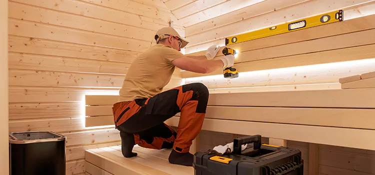 Residential Sauna Assembly And Installation in Georgina, Ontario