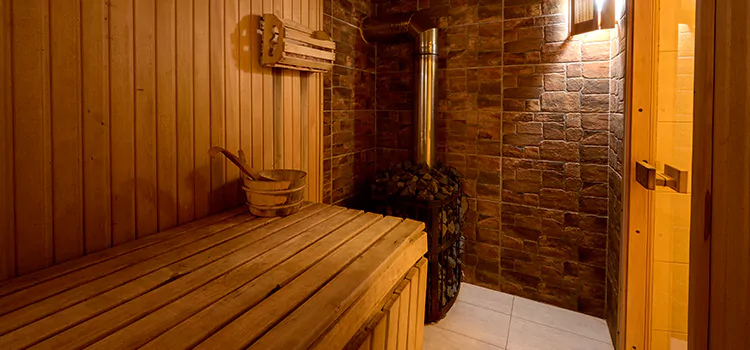 Traditional Sauna Cabin Conversion in Georgina, Ontario