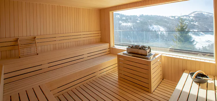 Sauna Custom Build Floor Installation Service in Georgina, Ontario