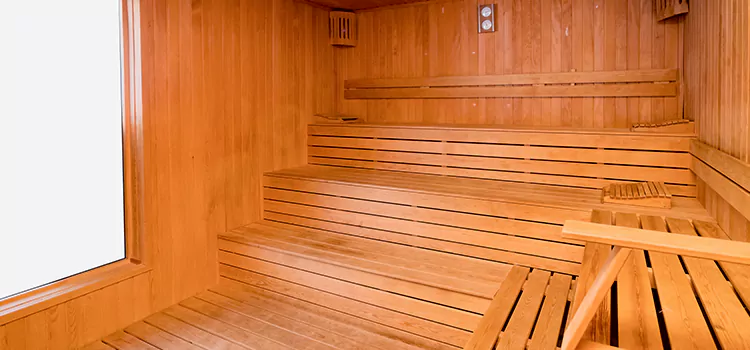 Custom Hemlock Wood Sauna Construction in Georgina, Ontario