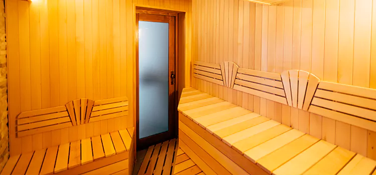 Old Cabin Conversion To Sauna in Georgina, Ontario