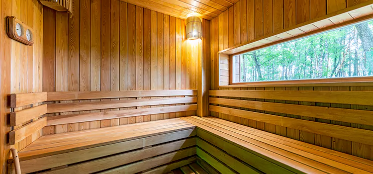 Modern Sauna For Homes in Georgina, Ontario