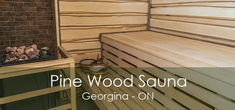 Pine Wood Sauna Georgina - ON