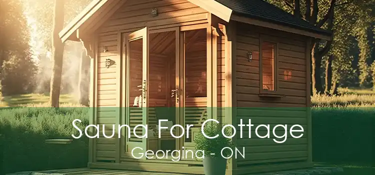 Sauna For Cottage Georgina - ON