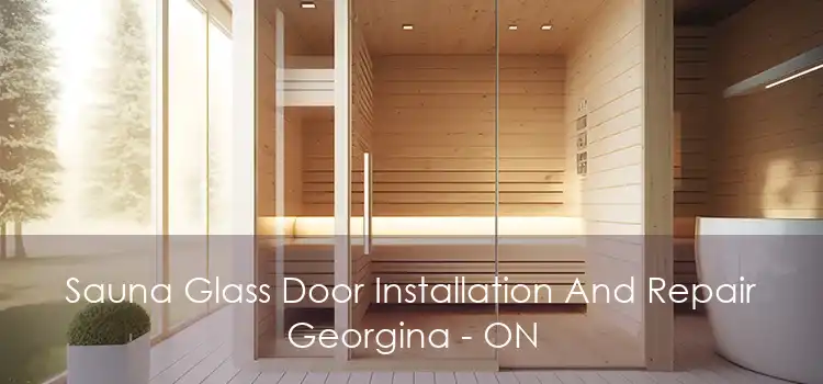 Sauna Glass Door Installation And Repair Georgina - ON